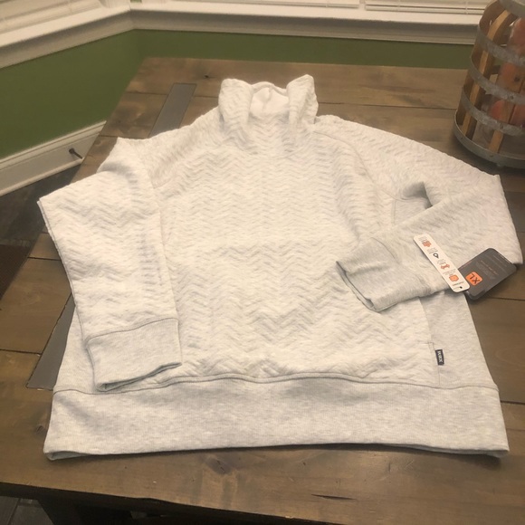 RBX Quilted Cowl Neck Pullover - Picture 2 of 16